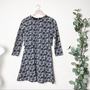 Topshop Black White Dress Size 6